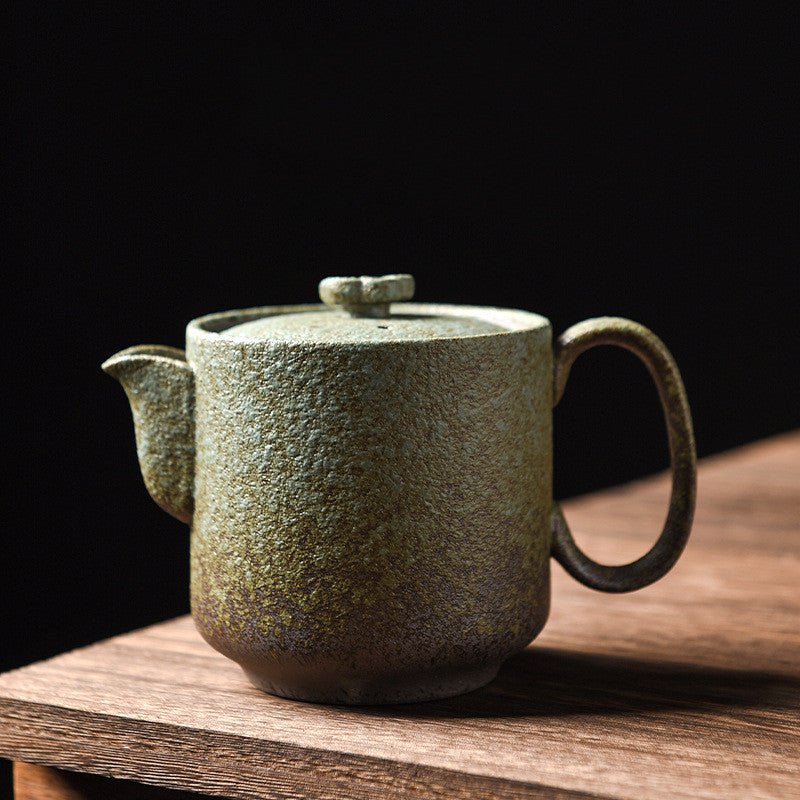 Household Ceramic Frosted Teapot Tea Pot Mini Set