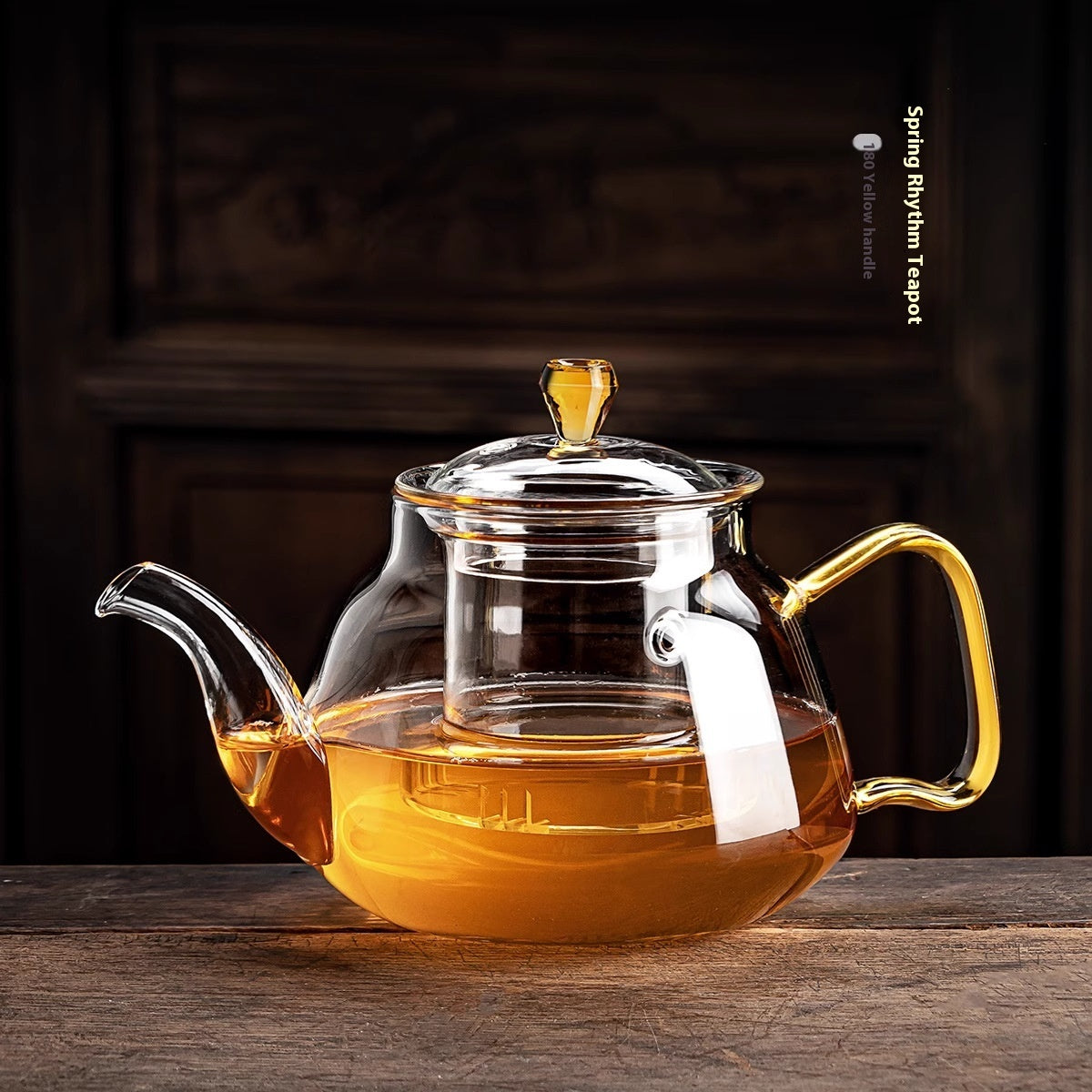 Glass Heat-resistant Kung Fu Tea Set Boiling Water Health Pot Hand Grip Tea Cooker