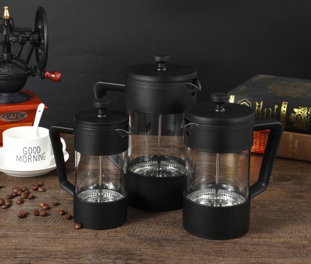 Stainless Steel 304 Press Pot Coffee Pot For Filtering Tea