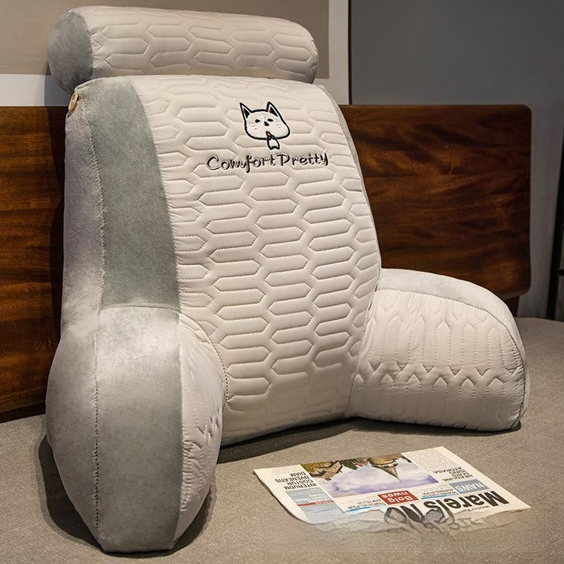 Cartoon Ice Silk Latex Lumbar Support Pillow Tatami Bay Window Cushion