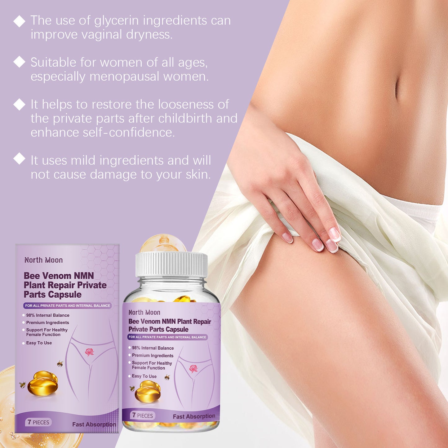 Female Body Care Capsule Gentle Care