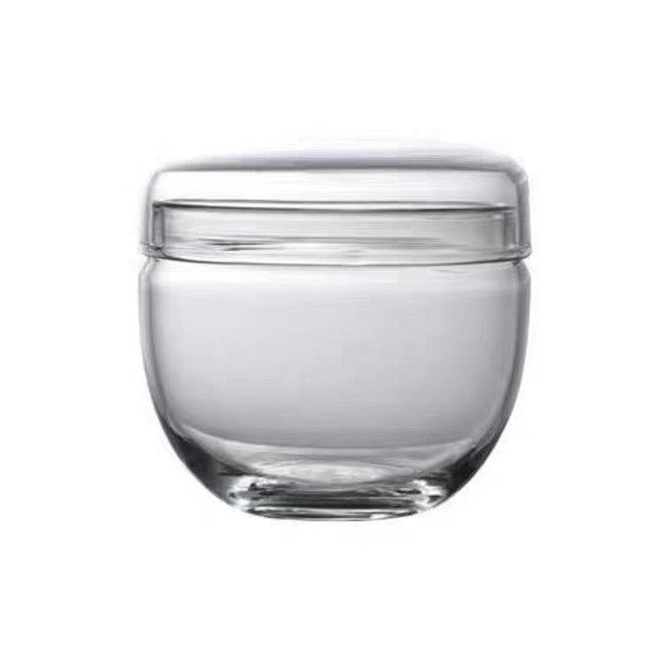 Chinese Mini Borosilicate Glass Tea Storage Pot