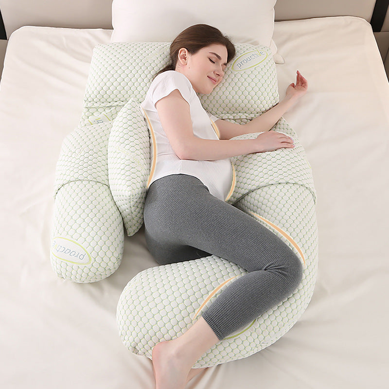 Lumbar Side Sleep Support Multifunctional Pregnancy Lumbar Pillow U-shaped Pillow