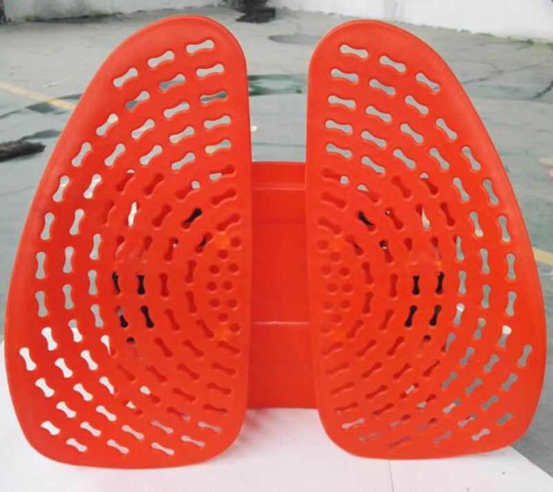 Car Lumbar Support Breathable Mesh Lumbar Pad Elastic And Comfortable Back Cushion