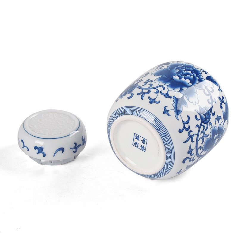 Blue And White Porcelain Tea Pot Ceramic Packaging Box