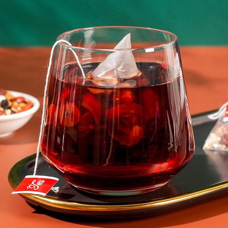 Ginseng Five Treasures Tea Kidney Tea,  Traditional Chinese Herbal Tea, Natural Organic Kidney Cleanse Detox Tea For Women & Men, 7 Precious Ingredients Formula