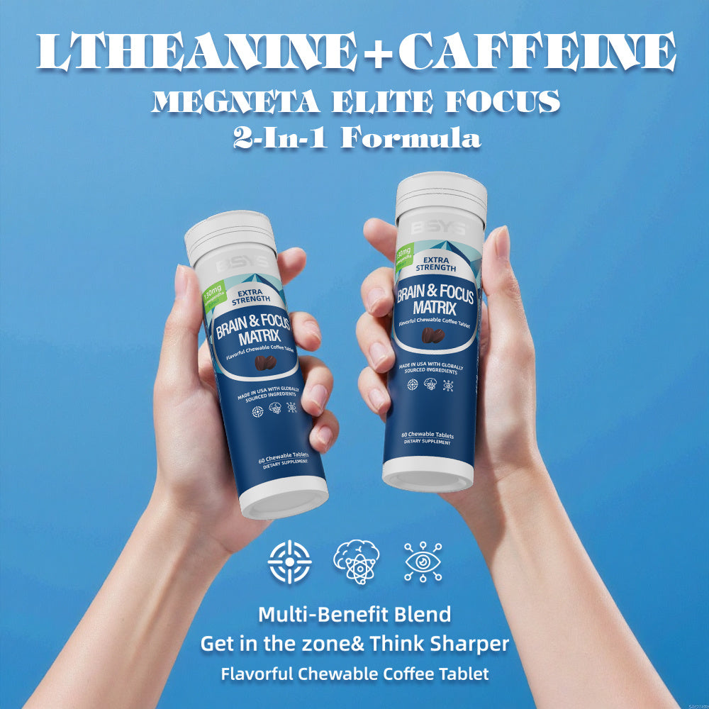 BSYS Brain Focus  Coffee Flavor  These Chewable Supplements Taste Like Your Morning Brew Keep You Sharp And Skip The Jitters FocusHacks  CoffeeLoversWin