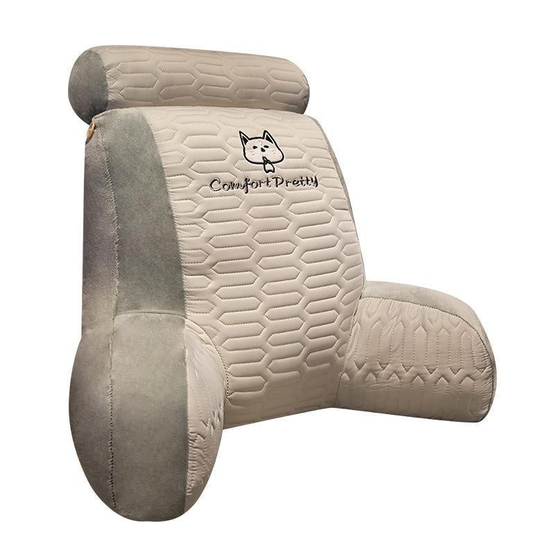 Cartoon Ice Silk Latex Lumbar Support Pillow Tatami Bay Window Cushion