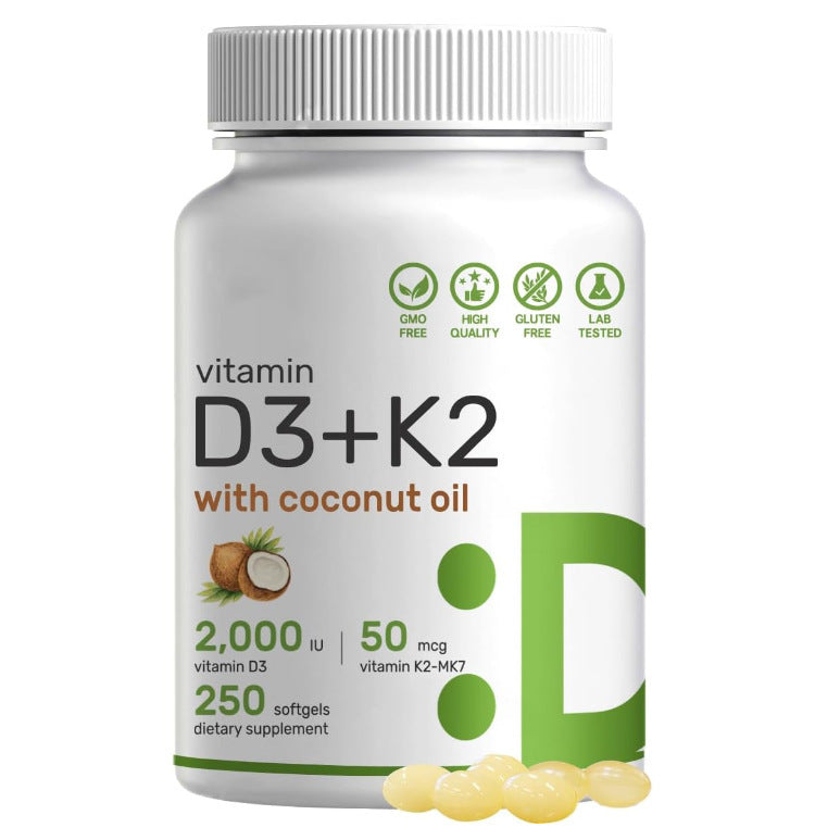 Vitamin D3 K2 Soft Capsules