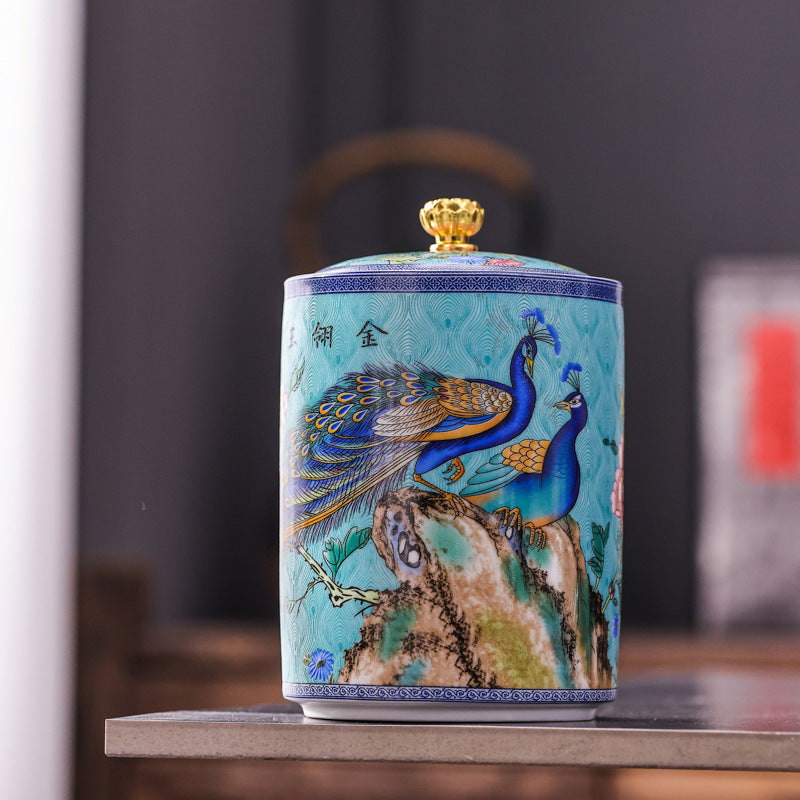 Chinese Enamel Tea Pot Household