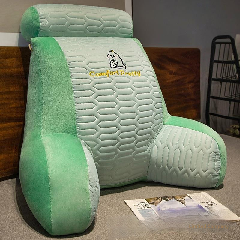 Cartoon Ice Silk Latex Lumbar Support Pillow Tatami Bay Window Cushion