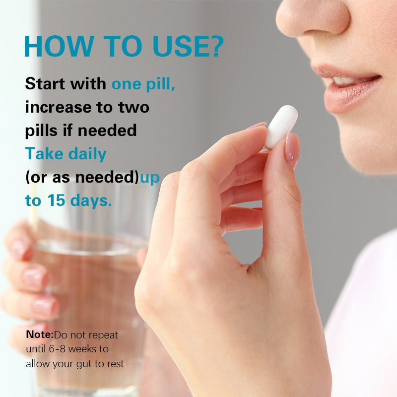 BSYS Intestinal Cleanse Capsules  Promote Regular Bowel Movements Digestive System Detox Support Gut Health DailyDetox GutHealthCare