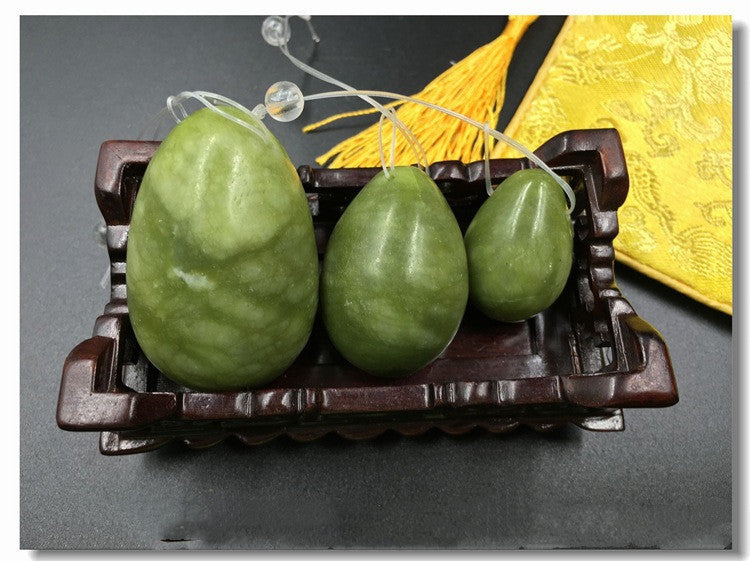 Natural Jade Egg Massager For Postpartum Rehabilitation