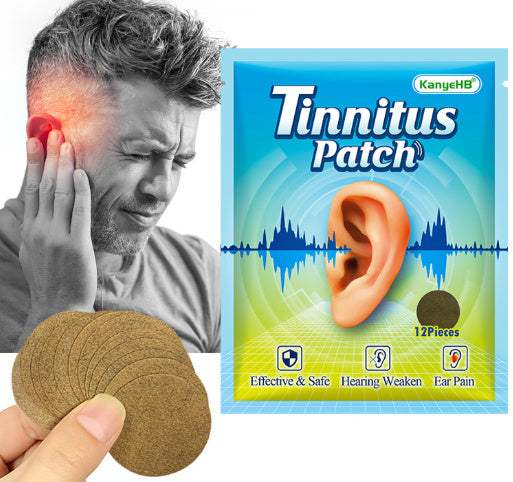 KanyeHB Ear Rehabilitation Cream Tinnitus Ear Back Sticker Ear Rehabilitation Plaster