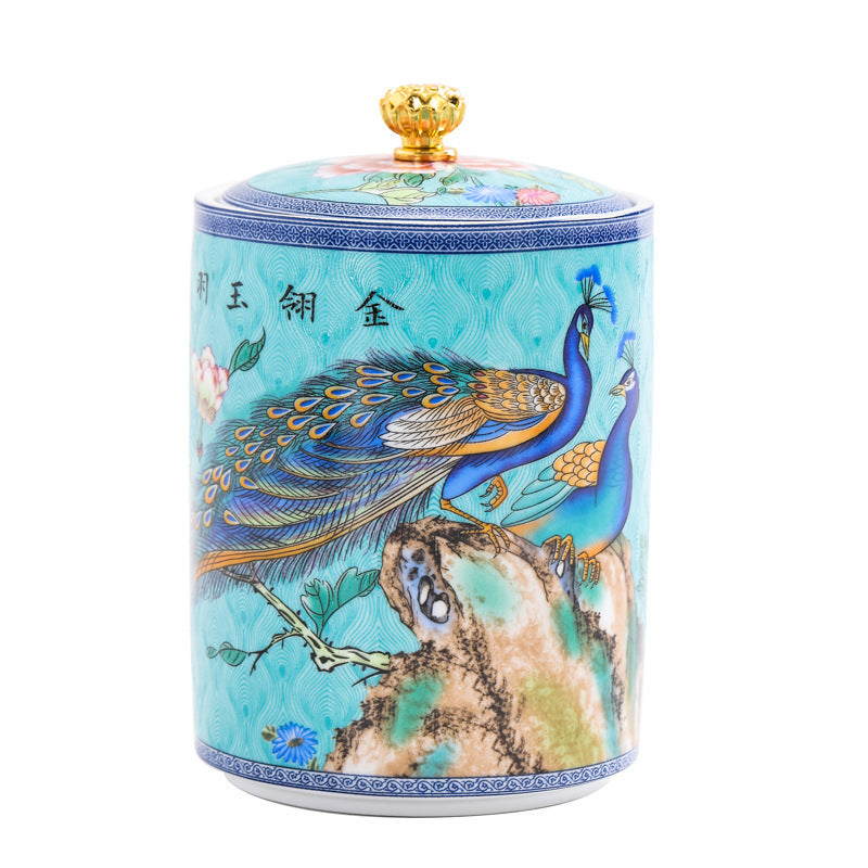 Chinese Enamel Tea Pot Household
