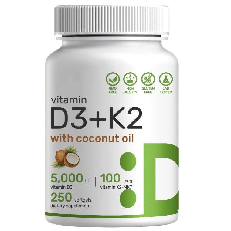 Vitamin D3 K2 Soft Capsules