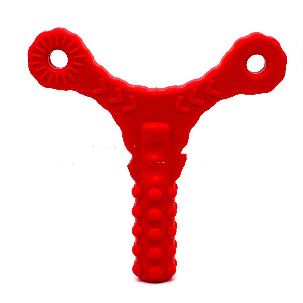 Mouth Muscle Trainer Tool T Shape Speech Rehabilitation Sound Molar Rod