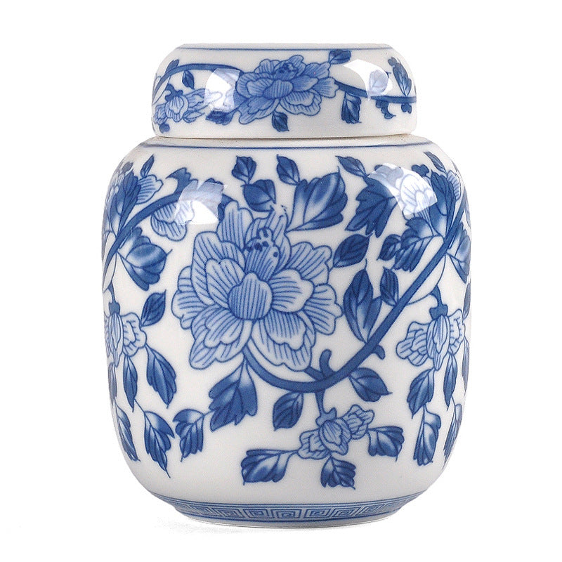Blue And White Porcelain Tea Pot Ceramic Packaging Box