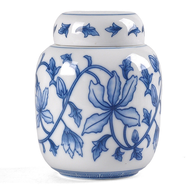 Blue And White Porcelain Tea Pot Ceramic Packaging Box