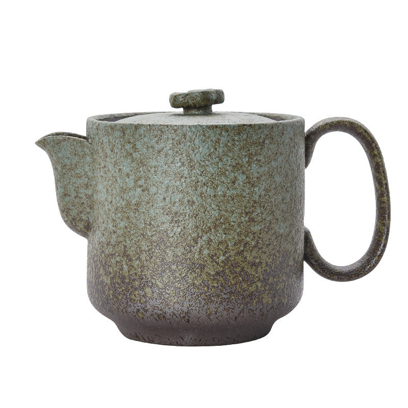 Household Ceramic Frosted Teapot Tea Pot Mini Set
