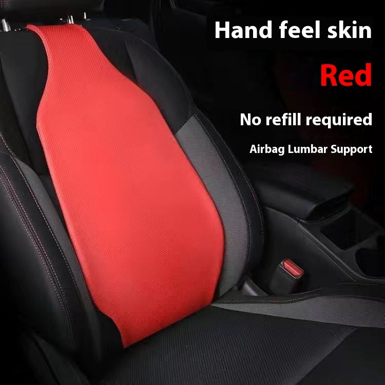Car Air Lumbar Support Pillow Support Waist Back Cushion Waist Pillow Comfortable