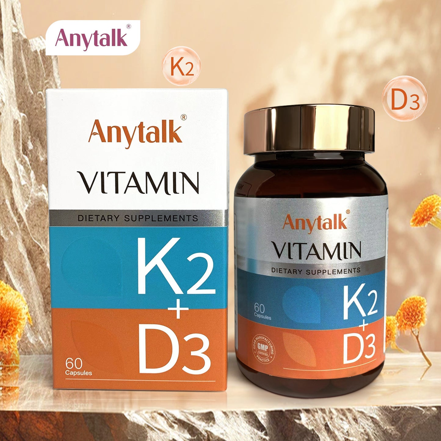 Vitamin D3 K2 Capsules