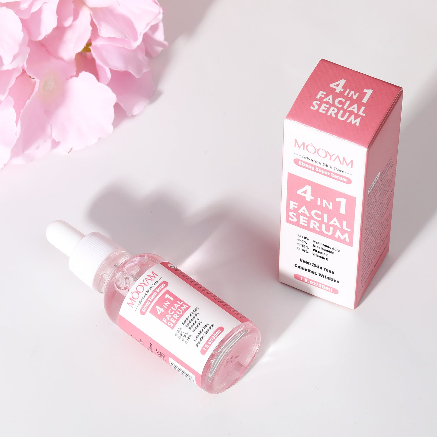 Stock Solution Hyaluronic Acid Nicotinamide Vitamin C Vitamin E Four-in-one