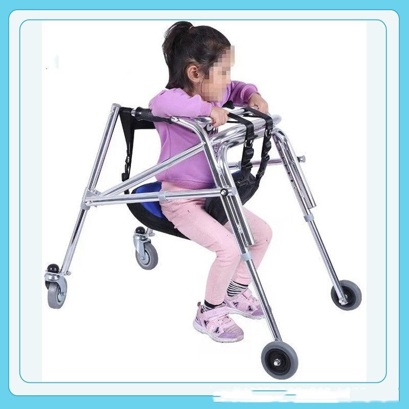 Children Standing Frame Rehabilitation Training Walker Foldable