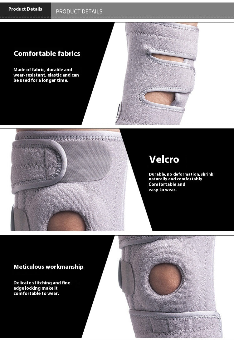 Hollow Breathable Thermal Mountain Knee Brace Four Springs