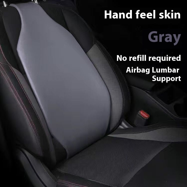 Car Air Lumbar Support Pillow Support Waist Back Cushion Waist Pillow Comfortable