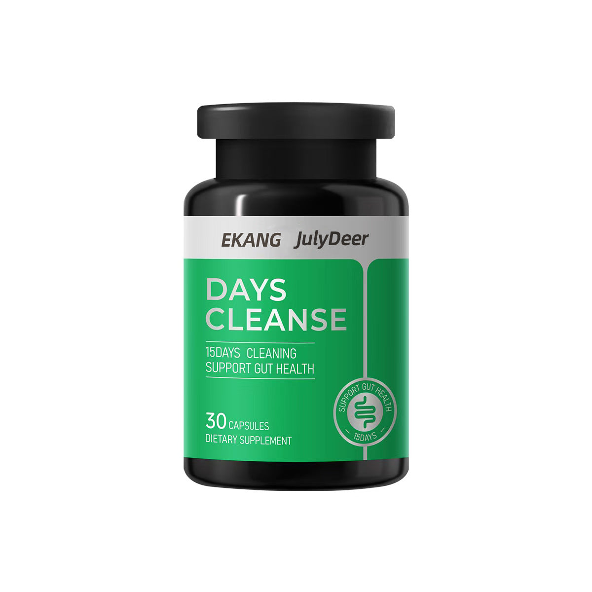 EKANG 15 Day Cleanse Supplement Effectively Detoxifies The Gut And Colon, Helping Remove Accumulated Waste And Toxins Over A 15-day Period.