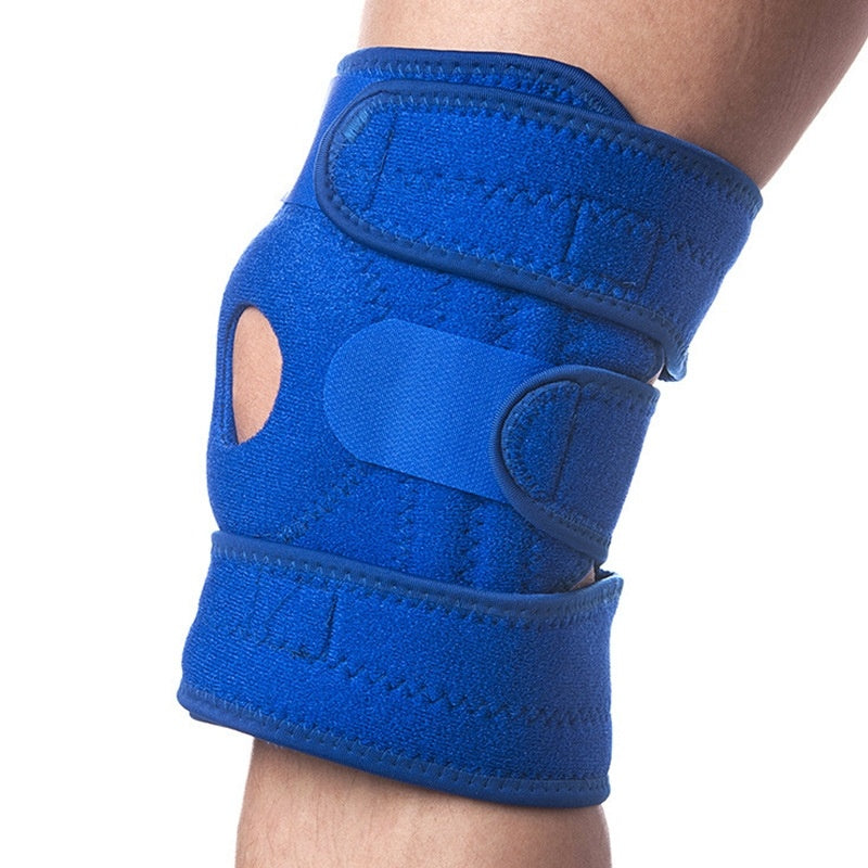 Hollow Breathable Thermal Mountain Knee Brace Four Springs