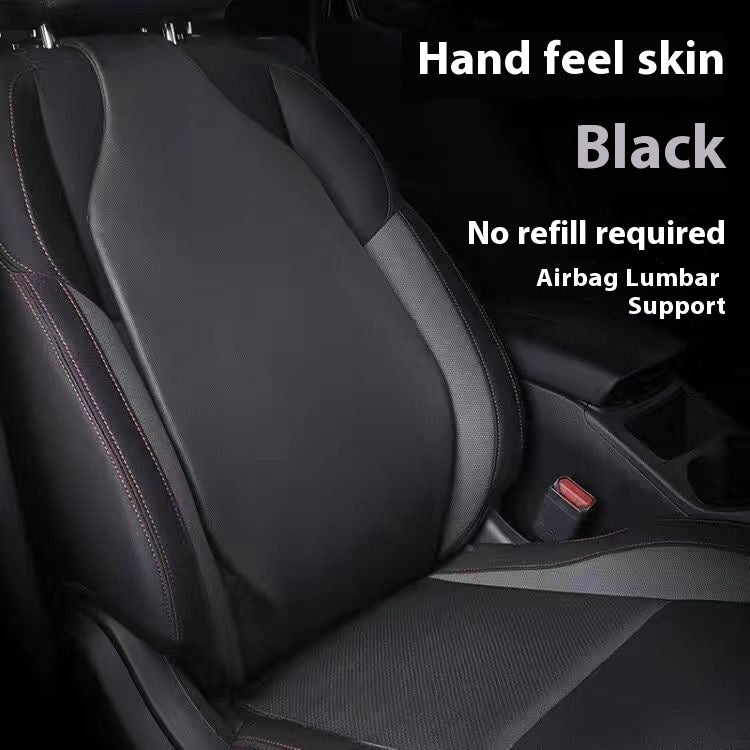 Car Air Lumbar Support Pillow Support Waist Back Cushion Waist Pillow Comfortable