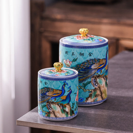 Chinese Enamel Tea Pot Household