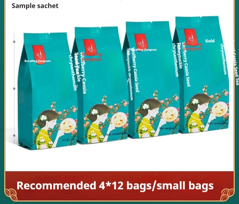 Honeysuckle Medlar Cassia Seed Stay Up Late Cool Tea