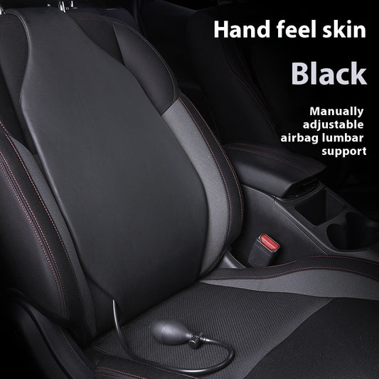 Car Air Lumbar Support Pillow Support Waist Back Cushion Waist Pillow Comfortable