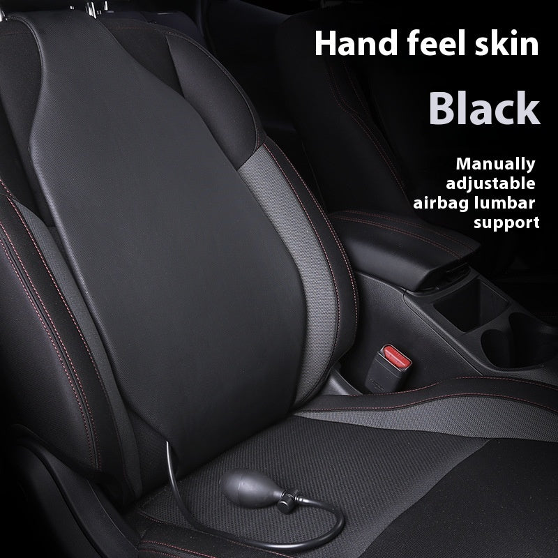 Car Air Lumbar Support Pillow Support Waist Back Cushion Waist Pillow Comfortable