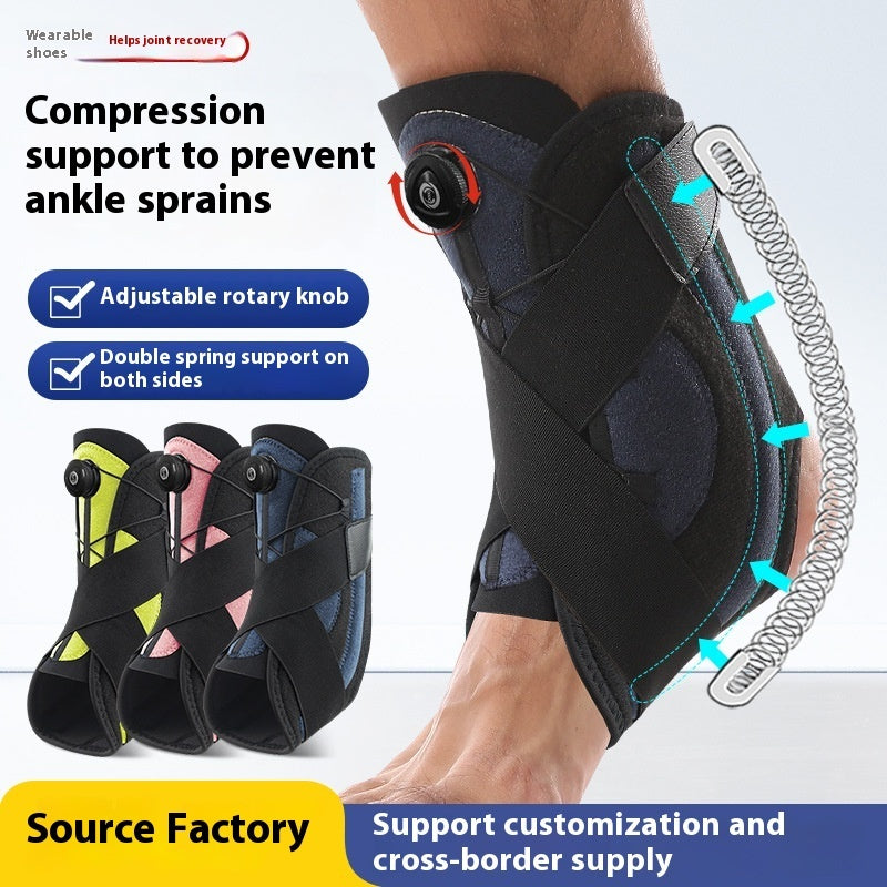 Pressure Support Sports Ankle Support Fixed Rehabilitation Adjustment Protective Gear