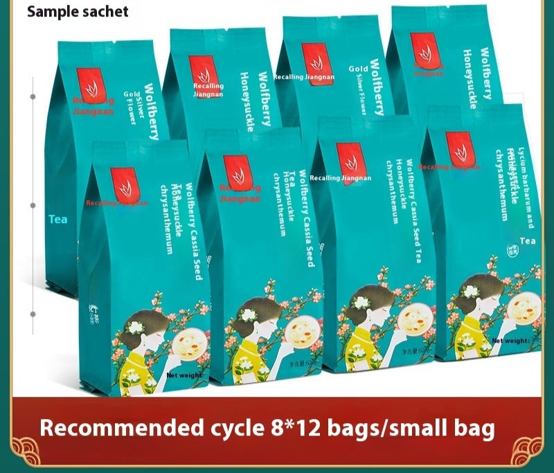 Honeysuckle Medlar Cassia Seed Stay Up Late Cool Tea