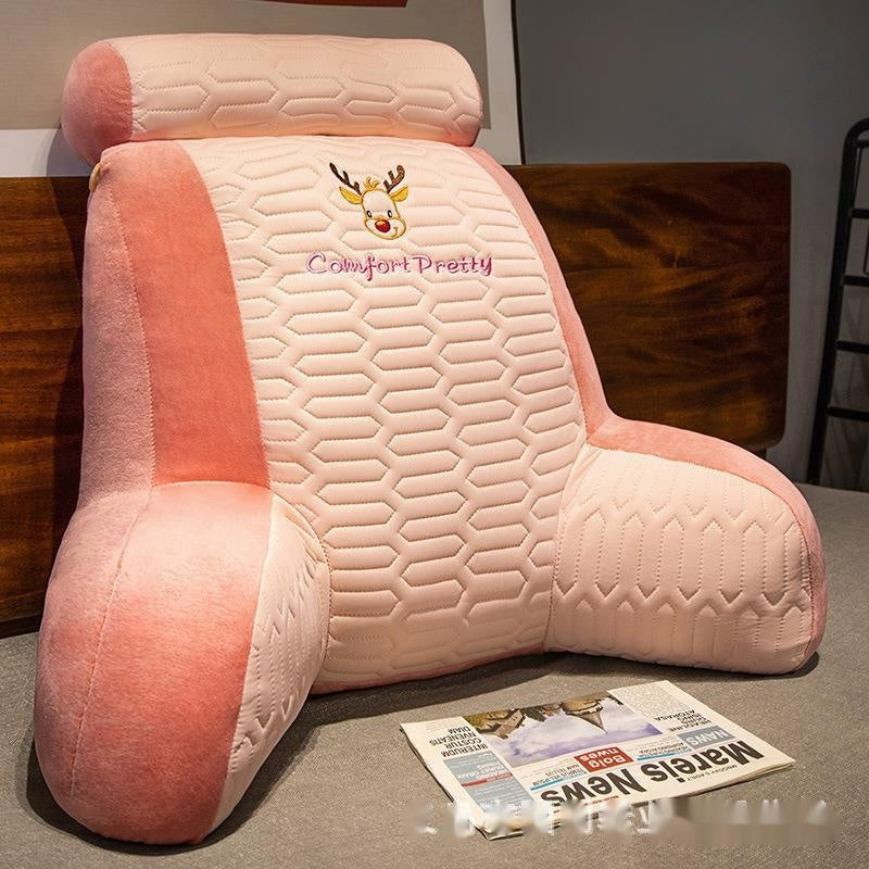 Cartoon Ice Silk Latex Lumbar Support Pillow Tatami Bay Window Cushion