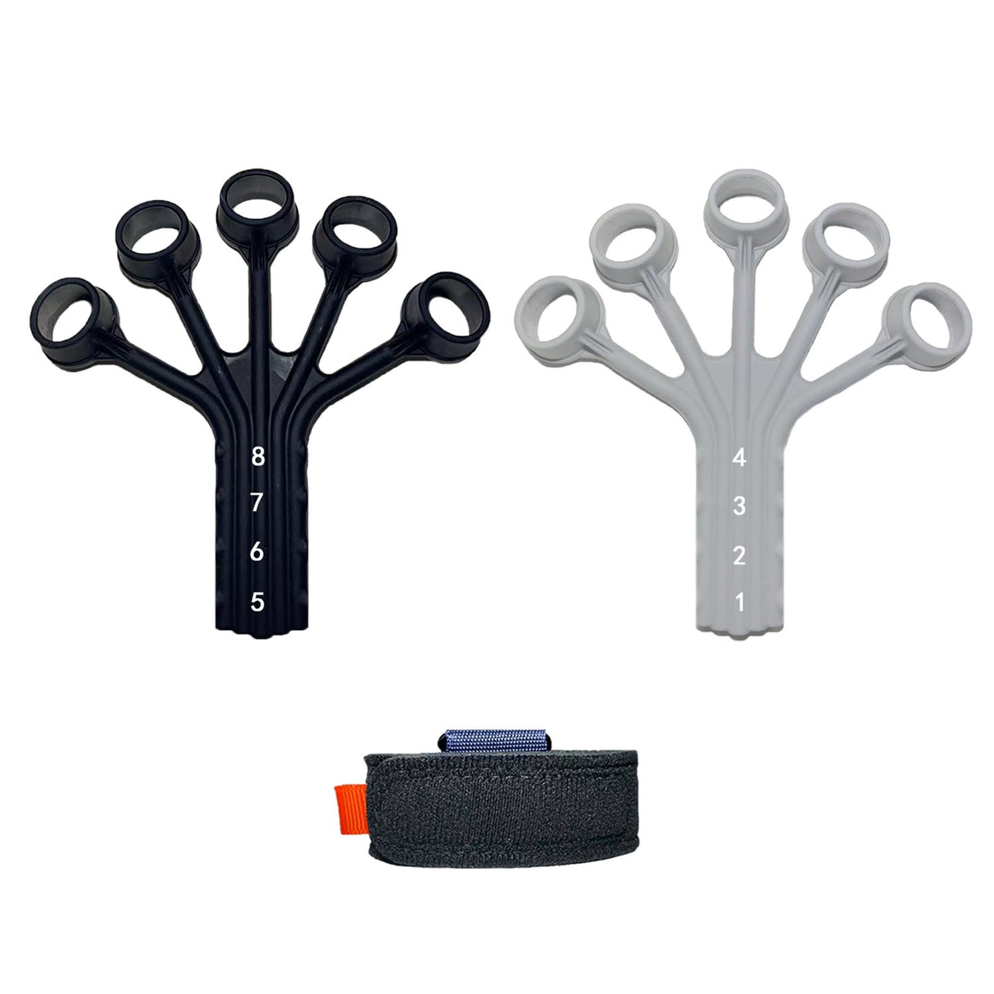 Silicone Finger Flexion And Extension Trainer Rehabilitation Abdominal Tensor