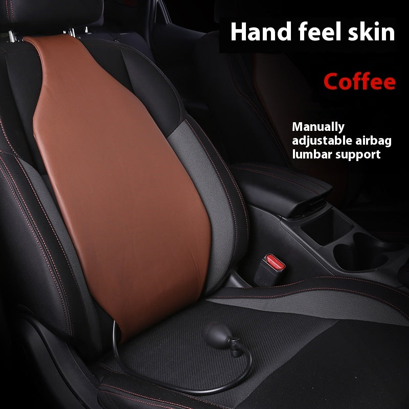 Car Air Lumbar Support Pillow Support Waist Back Cushion Waist Pillow Comfortable