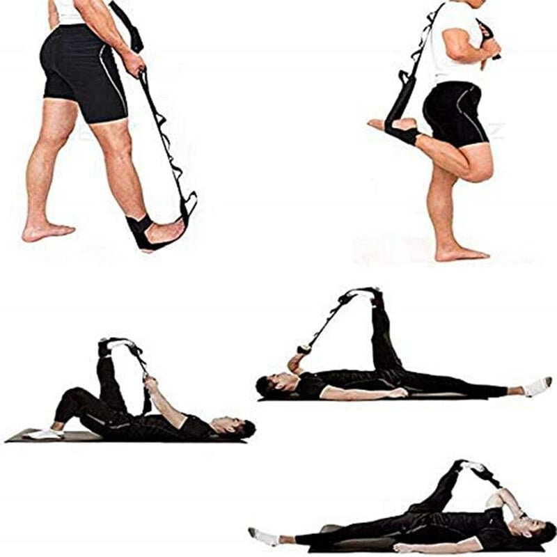 Rehabilitation Physiotherapy Training Stretch Strap Yoga Yoga Stretch Belt Exercise